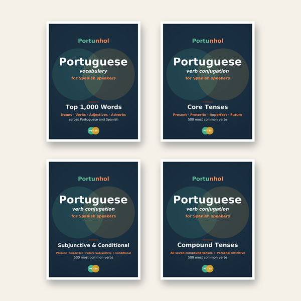 The Complete Collection — All 4 Portunhol Kits